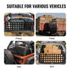 VEVOR Tailgate Net, 54 in x 18 in, Heavy Duty Cargo Net for Truck Bed with 4 Adjustable Telescopic Straps, Extendable & Durable, Flexible Adjustment, Suitable for Pickup, Trailer, Truck, Jeep, SUV