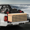 VEVOR Tailgate Net, 54 in x 18 in, Heavy Duty Cargo Net for Truck Bed with 4 Adjustable Telescopic Straps, Extendable & Durable, Flexible Adjustment, Suitable for Pickup, Trailer, Truck, Jeep, SUV