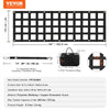VEVOR Tailgate Net, 60 in x 18 in, Heavy Duty Cargo Net for Truck Bed with 4 Adjustable Telescopic Straps, Extendable & Durable, Flexible Adjustment, Suitable for Pickup, Trailer, Truck, Jeep, SUV
