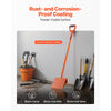 VEVOR Shingle Shovel 1 Pack, D-Grip Handle Shingle Roof Ripper, High Hardness 45# Steel & Lightweight Easy Tearing Off Roofing & Nails Tool, ideal for Commercial and Residential Use,Orange