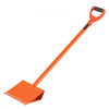 VEVOR Shingle Shovel 4 Pack, D-Grip Handle Shingle Roof Ripper, High Hardness 45# Steel & Lightweight Easy Tearing Off Roofing & Nails Tool, ideal for Commercial and Residential Use,Orange
