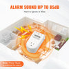 VEVOR Sump Pump Alarm, Indoor/Outdoor High Water Septic Tank Alarm With HI/LO Dual Sensors, 85dB Loud Alarm and 16.4ft Extended Sensor Cable, For Sewage Pits, Submersible, Utility