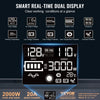 VEVOR 2000W Sump Pump Battery Backup with LCD, Automatically Shifts to Inverter Power Ensuring Uninterrupted Operation, Essential for Emergencies & Power Failures