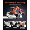 VEVOR 20V Portable Band Saw Kit, 2.56-Inch Deep Cut, AC 110V, 360W Bandsaw with Brushless Motor, 4.0 Ah Battery, Cordless and Compact Portaband, 0-192 m/min Variable Speed, for Cutting Metal, Wood