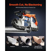 VEVOR 20V Portable Band Saw Kit, 5 Inches Deep Cut, AC 110V, 360W Bandsaw with Brushless Motor, 4.0 Ah Battery, Cordless and Compact Portaband, 0-120 m/min Variable Speed, for Cutting Metal, Wood