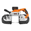 VEVOR 20V Portable Band Saw Kit, 5 Inches Deep Cut, AC 110V, 360W Bandsaw with Brushless Motor, 4.0 Ah Battery, Cordless and Compact Portaband, 0-120 m/min Variable Speed, for Cutting Metal, Wood