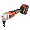 VEVOR Cordless Metal Nibbler, with 18 V 4000 mAh Battery, 1200 RPM Brushless Motor, Electric Nibbler Metal Cutter with Plastic Carrying Case for Cutting Stainless Steel, Aluminum, and Copper Sheet