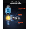 Efficient cooling system with coolant tank and dustproof air inlet feature image
