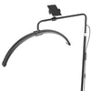 VEVOR Half Moon Light for Esthetician, 26 inch Dimmable LED Floor Lamp Lash Light for Eyelash Extensions, Arched Eyelash Lamp with Phone Holder, Remote Control, for Beauty, Skincare, Eyebrows, Tattoo