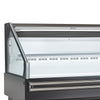 VEVOR Open Air Merchandiser, 4.6 cu. ft. Shelving Commercial Refrigerator, Grab and Go Fan Cooling Display Cooler, with LED Lighting, Night Curtain, Horizontal for Restaurants, Stores, Office