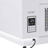 VEVOR Open Air Merchandiser, 3.1 cu. ft. Shelving Commercial Refrigerator, Grab and Go Fan Cooling Display Cooler, with LED Lighting, Night Curtain, Horizontal for Restaurants, Stores, Office