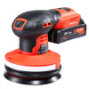 VEVOR 5-Inch Cordless Random Orbital Sander 300W Brushless Orbital Sander, 4000-10000RPM 7 Speeds Electric Palm Sanders with 10PCS Sandpapers & Dust Collection Bag for Woodworking Detailing Sanding