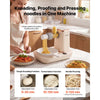 VEVOR Dough Mixer 5.3 Quart Electric Dough Maker with Ferment Function, for Pizza Pasta Sourdough Noodle, 304 Stainless Steel Bowl, Timer, Face-up Control Panel, Household Dough Kneading Machine