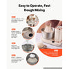 VEVOR Dough Mixer 5.3 Quart Electric Dough Maker with Ferment Function, for Pizza Pasta Sourdough Noodle, 304 Stainless Steel Bowl, Timer, Face-up Control Panel, Household Dough Kneading Machine