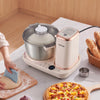 VEVOR Dough Mixer 5.3 Quart Electric Dough Maker with Ferment Function, for Pizza Pasta Sourdough Noodle, 304 Stainless Steel Bowl, Timer, Face-up Control Panel, Household Dough Kneading Machine