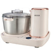 VEVOR Dough Mixer 5.3 Quart Electric Dough Maker with Ferment Function, for Pizza Pasta Sourdough Noodle, 304 Stainless Steel Bowl, Timer, Face-up Control Panel, Household Dough Kneading Machine