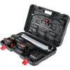 VEVOR Cordless Grease Gun, 20-Volt, 10,000 PSI, 39" Long Hose, Electric Grease Gun Kit Professional High Pressure Battery Powered Grease Gun with Carrying Case, Two Batteries & Charger Included, Black