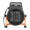 VEVOR Greenhouse Heater, 1500W Electric PTC Space Heater with Thermostat, Fan, Low & High Heat Modes, 15° Adjustable Angle, Overheat Protection, for Grow Tent, Greenhouse, Flower Room, Home Office