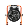 VEVOR Greenhouse Heater, 1500W Fast Heating with Overheat Protection, 2-Speed Setting Small Grow Tent Heater, Electric Portable Heater Fan for Green House, Flower Room, Workplace, IP24 Waterproof