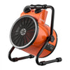 VEVOR Greenhouse Heater, 1500W Electric Space Heater with Fan & High Heat Modes, IPX4 Protection, 25° Adjustable Angle, Overheat Protection, for Grow Tent, Small Greenhouse, Flower Room, Home Office