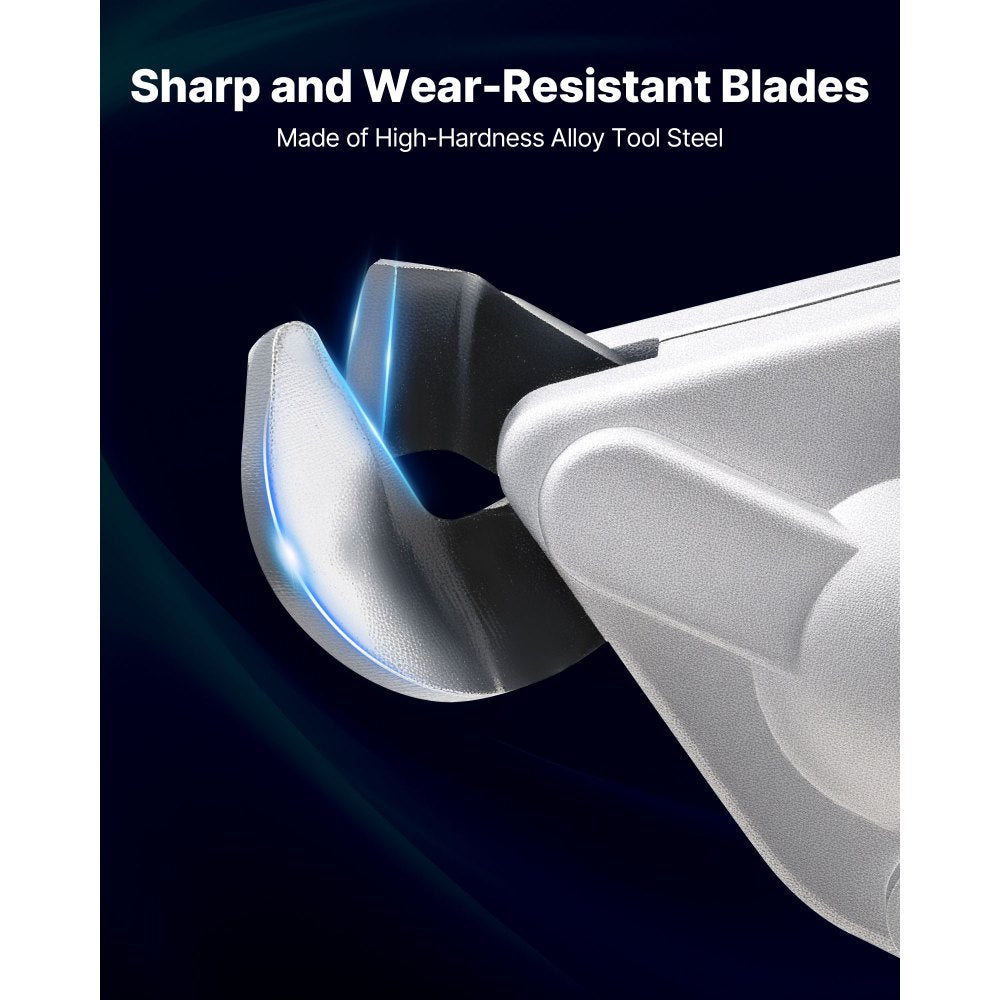 VEVOR Metal Shear, Sheet Metal Cutter Cordless with 360-Degree Pivoting Head, Double Blades, 25000 RPM Speed, Cuts 18 GA Galvanized Steel, 20 GA Stainless Steel, Aluminum Plate, Plastic, Cardboard