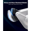 VEVOR Metal Shear, Cordless Sheet Metal Cutter with 360-Degree Pivoting Head, Double Blades, 110VAC 20VDC, Cuts 18 GA Galvanized Steel, 20 GA Stainless Steel, Aluminum, Plastic, Cardboard, 2800SPM