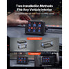 VEVOR 6 Gang Switch Panel RGB Circuit Control Box Backlight Auto-Dimmable, for 12-24V Car Truck Boat ATV UTV SUV, Toggle Momentary Strobe 3 Mode, 1440W 60A, Multifunctional Relay System, Waterproof