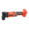 VEVOR Cordless Oscillating Tool, 20V Oscillating Multi Tool Kit with 6 Variable Speeds 8500 - 17000 OPM, 3.2° Oscillation Angle, 2.0Ah Battery Pack & Charger, 12PCS Saw Accessories & LED Work Light