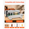 VEVOR Continuous Bag Band Sealing Machine, 0.24-0.47 in/6-12 mm Seal Width, Horizontal Band Sealer Machine with Digital Temperature Control, Bag Sealer for 0.02-0.8 mm Plastic Bags with Count Function