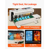 VEVOR Continuous Bag Band Sealing Machine, 0.24-0.47 in/6-12 mm Seal Width, Horizontal Band Sealer Machine with Digital Temperature Control, Bag Sealer for 0.02-0.8 mm Plastic Bags with Count Function