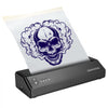 VEVOR Tattoo Stencil Printer, Wireless Bluetooth Tattoo Printer Transfer Stencil Machine with 10Pcs Transfer Paper, Compatible for iOS＆Android Phone, iPad＆PC (with Storage Bag)