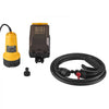 VEVOR Cordless Submersible Water Transfer Pump, 528GPH, Portable Sump Pump with G3/4" Garden Hose, Compatible with Dewalt 20V MAX Battery (No Battery), Electric Utility Pump for Pool, Garden, Pond