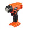VEVOR Cordless Heat Gun, Hot Air Gun Compatible with DEWALT 20V Lithium Batteries, LCD Display Heat Shrink Gun with LED Light, Multi-Level Temp & 4 Nozzles, Ideal for Shrink Tubing, PVC Wrap, Crafting