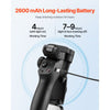 VEVOR Gimbal Stabilizer for Smartphone, 3-Axis Stabilization, Phone Gimbal for Android & iPhone with Magnetic Fill Light, Face Tracking, Gesture Control, Phone Stabilizer for Video Recording Vlogging