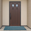 VEVOR Front Door Mat, 6 x 4 ft Commercial Floor Mat for Indoor and Outdoor, Industrial Entrance Carpet with PVC Backing, Heavy Duty Washable Entry Rug for Hallway, Kitchen, Balcony, Garage, Slate Blue