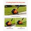 VEVOR Lawn Edger, 8.8-inch Blade Length, Battery Powered Cordless Edger Lawn Tool, with 3-Position Blade Depth, 4000 mAh Battery and Charger Included, for Lawns, Driveways, Yards, and Sidewalk Edges