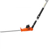 VEVOR Cordless Pole Hedge Trimmer, 20V Electric Bush Trimmer Kit with 18 Inch Double-Edged Steel Blade, 74-94 Inches Telescoping Design for High Branches (2.0Ah Battery and Fast Charger Included)