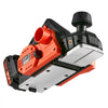 VEVOR Cordless Electric Hand Planer, 3-1/4" Width, 16000 RPM Handheld Wood Planer with Battery 5/64" Adjustable Depth HSS Blades Dual Side Dust Outlet, for Woodworking Wood Planing Surface Smoothing