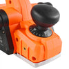 VEVOR Cordless Handheld Planer, 3-1/4-Inch Cut Width, 15000 RPM Electric Hand Wood Planer with 4.0 Ah 18V Lithium Battery, Brushless Motor, Adjustable Cut Depth, Dust Collection Bag, for Woodworking