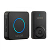 VEVOR Wireless Doorbell Kit, IP54 Waterproof Door Chime Ranges up to 1000 ft, 5 Adjustable Volumes, 48 Ringtones, Easy Installation, Wireless Doorbell Ideal for Home, Doorway, Classroom, Office, Black