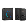 VEVOR Wireless Doorbell Kit, IP54 Waterproof Door Chime Ranges up to 1000 ft, 5 Adjustable Volumes, 48 Ringtones, Easy Installation, Wireless Doorbell Ideal for Home, Doorway, Classroom, Office, Black