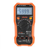 VEVOR Digital Multimeter, 6000-Count TRMS DC/AC Voltmeter Current Tester, Professional NCV Multimeter for Current Voltage Resistance Capacitance Duty-Cycle Tempetature Diodes Continuity Live Wire Test