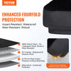 VEVOR Telescope Case, 30”, Telescope Storage Bag with Fixed Buckles, Multi-Pocket & Detachable Divider, Shock-Absorbent Telescope Travel Carrying Case for Optical Tube & Tripod, Counterweight Pocket