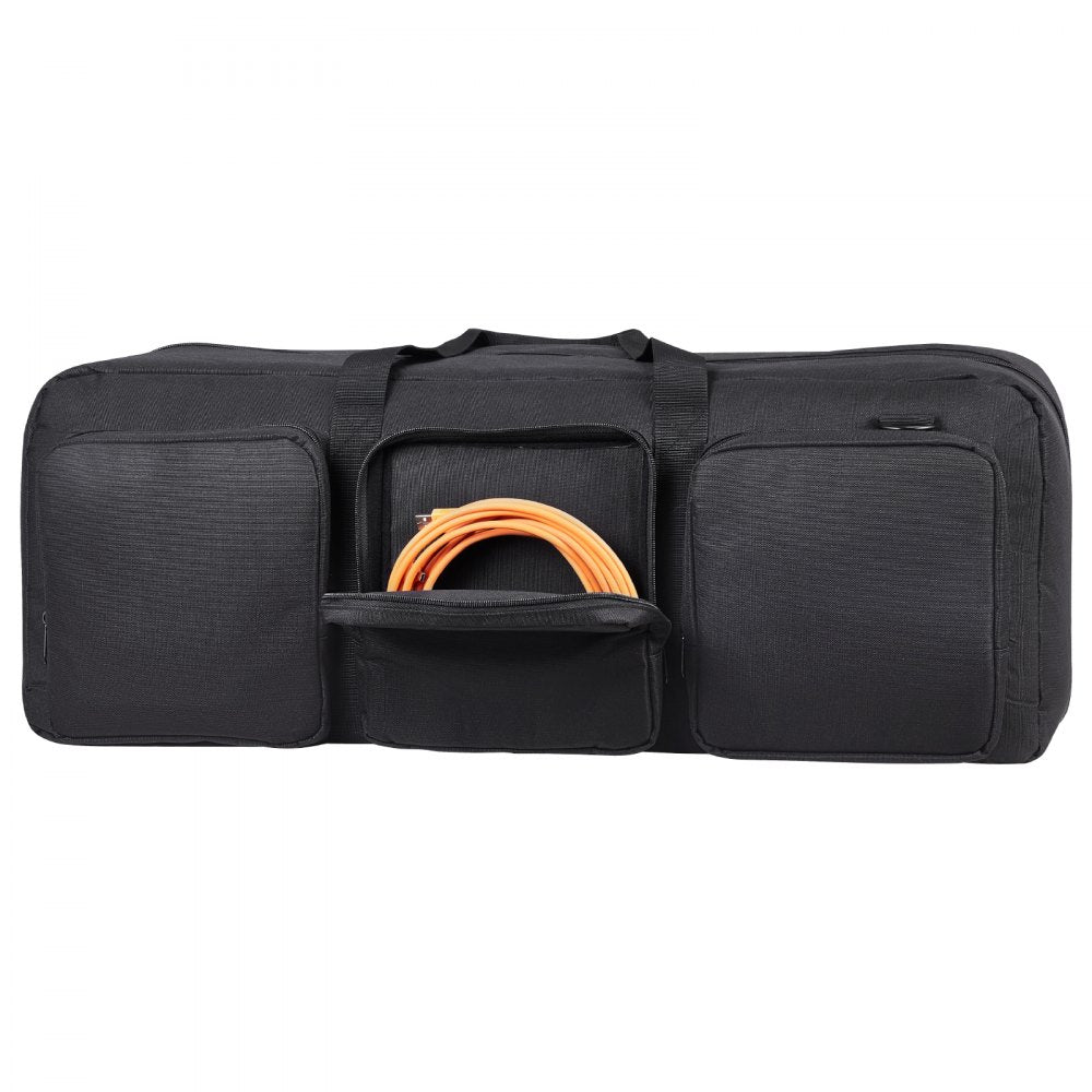 VEVOR Telescope Case, 30”, Telescope Storage Bag with Fixed Buckles, Multi-Pocket & Detachable Divider, Shock-Absorbent Telescope Travel Carrying Case for Optical Tube & Tripod, Counterweight Pocket