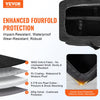 VEVOR Telescope Case, 30.3", Telescope Storage Bag with Fixed Buckles, Multi-Pocket & Detachable Divider, Shock-Absorbent Telescope Travel Carrying Bag for Optical Tube & Tripod, Counterweight Pocket