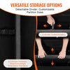 VEVOR Telescope Case, 30.3", Telescope Storage Bag with Fixed Buckles, Multi-Pocket & Detachable Divider, Shock-Absorbent Telescope Travel Carrying Bag for Optical Tube & Tripod, Counterweight Pocket