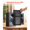 VEVOR Passive Bookshelf Speaker, 300W, Book Shelf Stereo Speakers with 5.25-Inch Woofer and 1-Inch Tweeter, Detachable Grille, 65Hz-20KHz Frequency Response, Wooden Enclosure, for Home Theater (1 Pair)