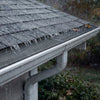 VEVOR Gutter Guard, 6 in Powder-Coated Steel Gutter Screen, Heavy-Duty 120 ft Length, 0.04 in Thickness, Leaf Guard for Debris and Leaves, Easy DIY Install, Fits 6" Standard Systems, 40 Pack, Black