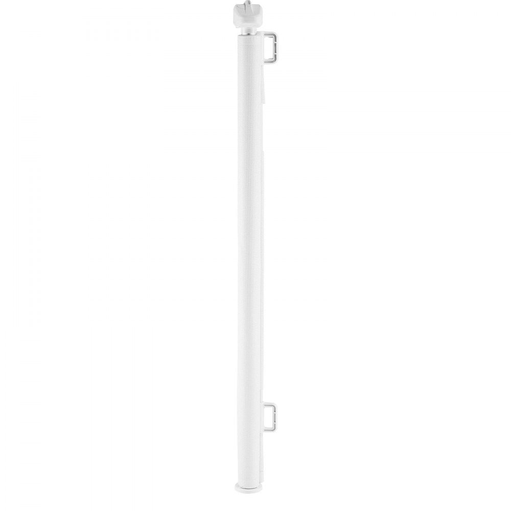 VEVOR Retractable Baby Gate, Extends to 56.3 inch Wide, 31.3 inch Tall, with Security Lock, Easy to Use, Walk Through Without Tripping, Mesh Dog Gate for Stairs, Hallways, Indoor/Outdoor, White
