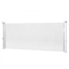 VEVOR Retractable Baby Gate, 34 inch Tall, Extends up to 71 inch Wide, Retractable Gate for Kids or Pets, Mesh Material, Easy to Install for Indoor Stairs, Doorways, Hallways, Playrooms, White
